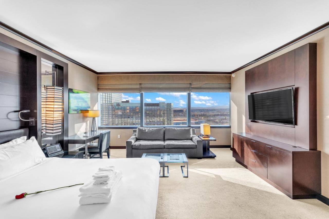 Vdara Beautiful Suite On 22Nd Flr Free Valet Parking 拉斯维加斯 外观 照片