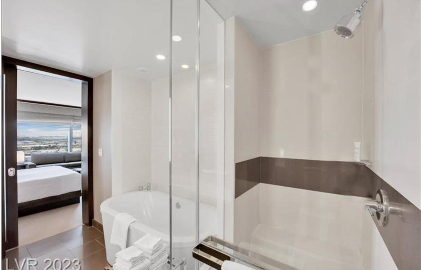 Vdara Beautiful Suite On 22Nd Flr Free Valet Parking 拉斯维加斯 外观 照片